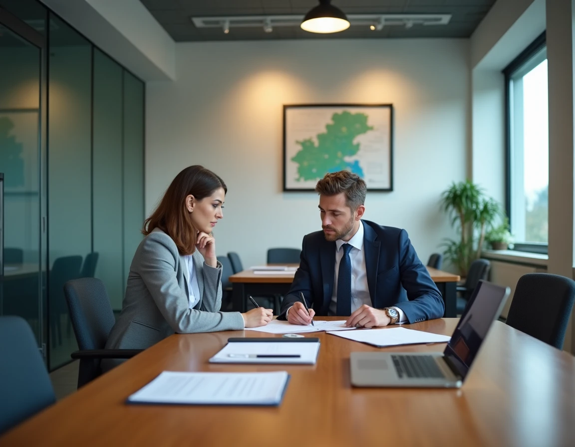 Cabinet AJE Avocats Juristes d'Entreprises à Boves avec espace de travail moderne et collaboratif